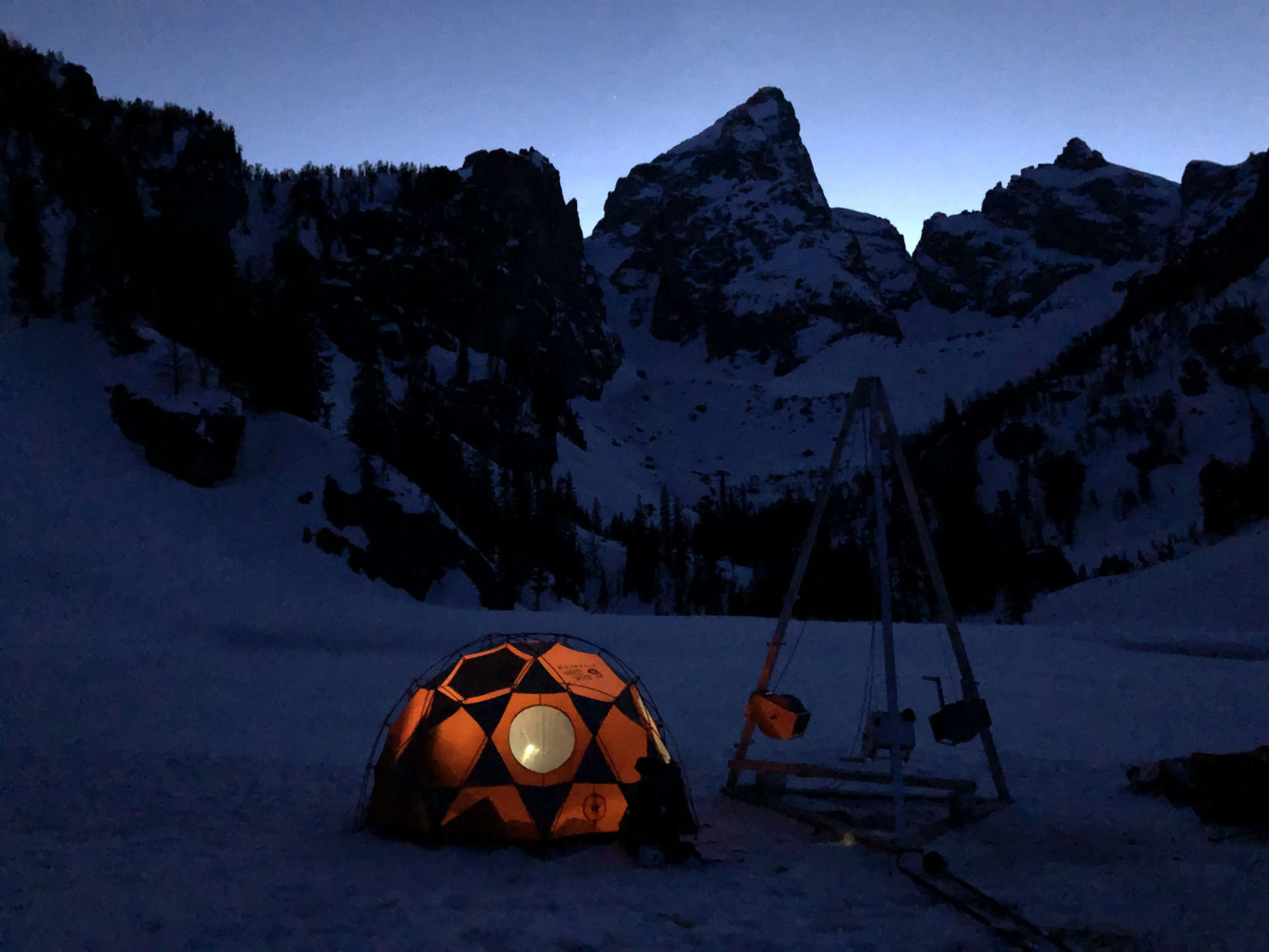 Grand Teton glacial study